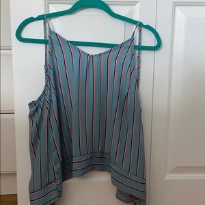 Timing Cropped Tie Up Tank